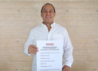 SE REGISTRA JUAN CARRILLO SOBERANIS PARA COMPETIR POR LA COORDINACIÓN DE ISLA MUJERES